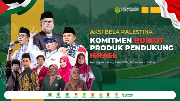 Aksi Bela Palestina, Persatuan Islam Kabupaten Simalungun Mengajak Turun Aksi